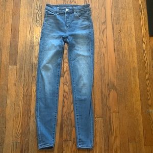 American eagle high rise skinny jeans